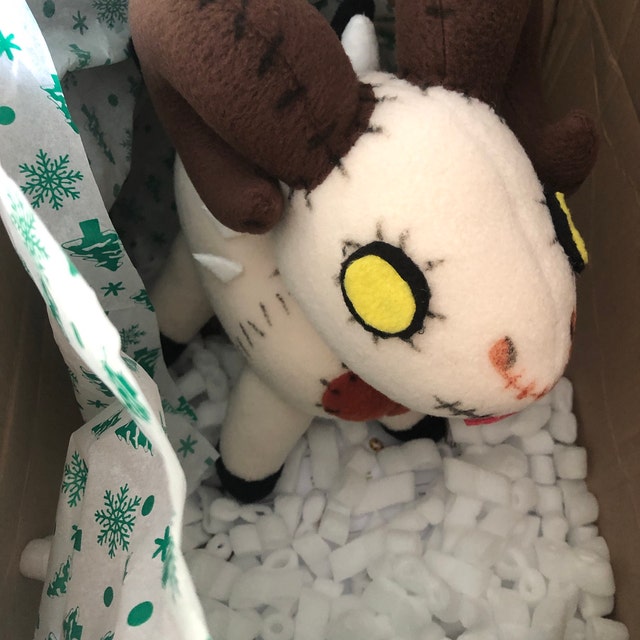 Sheepsquatch Plushie - Cryptid- Games- Cosplay - Etsy