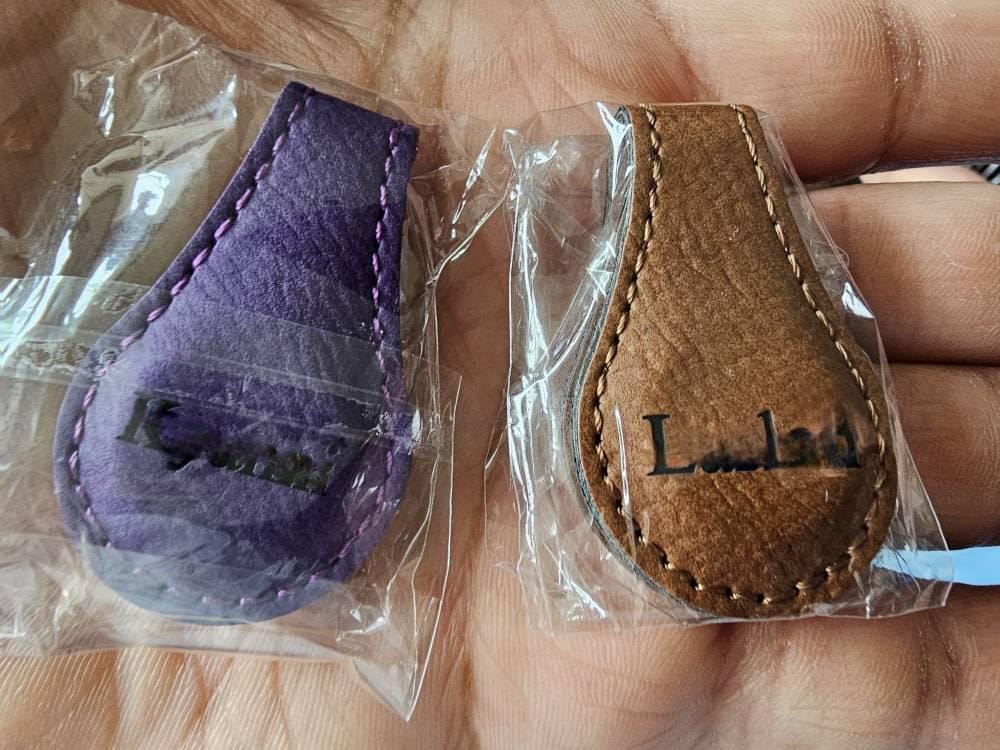 Magnetic Leather Bookmark – Personalized Book Lover Gift, Custom Reading Accessory