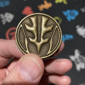 Details about T-rex Tyrannosaurus Power Coin Gold Fits 1991-93 Morpher Cosplay Prop Details about T-rex Tyrannosaurus Power Coin Gold Fits 1991-93 Morpher Cosplay Prop