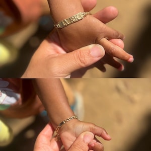 Men’s & Women’s 10K Gold Chino Link Bracelet