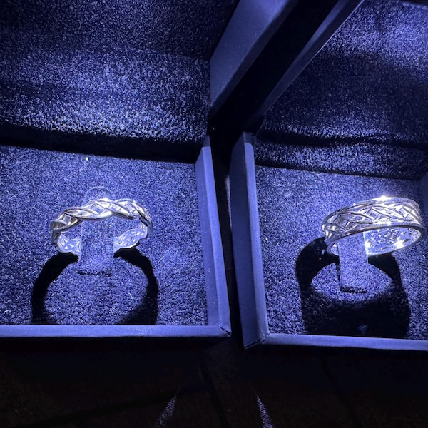 DNA Engagement Ring, Geek Engagement Ring, Science Engagement Ring ...