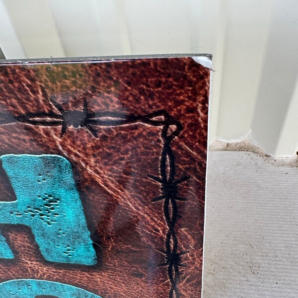 Front Door Welcome Sign Western Themed CUSTOM CATTLE BRAND Outdoor ...