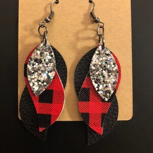 Download Faux Leather Earring SVG | Cricut Earring SVG | Feather ...