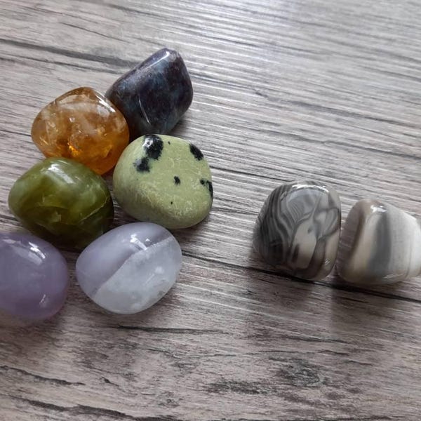 Chalcopyrite Tumbled Stone, Crystal Gemstone Polished Natural High ...