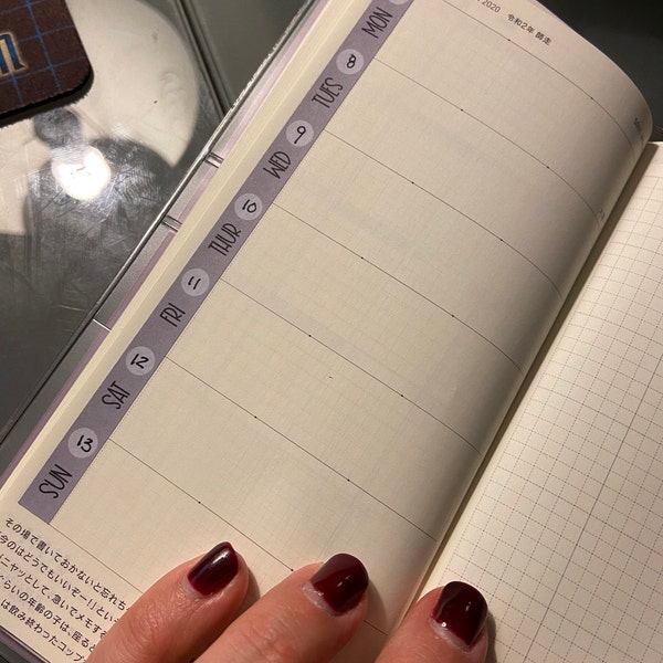 Hobonichi Weeks Date Covers || Various Colors || Removable Matte ...