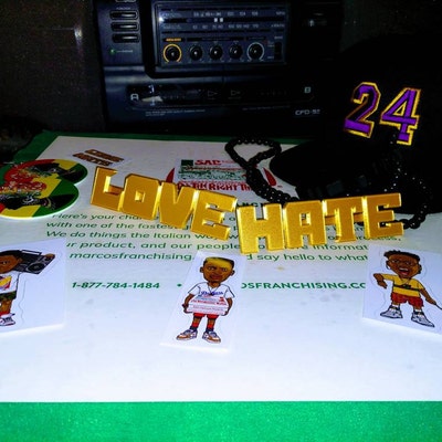 LOVE/HATE Knuckle Multi Finger Ring Bling. - Etsy