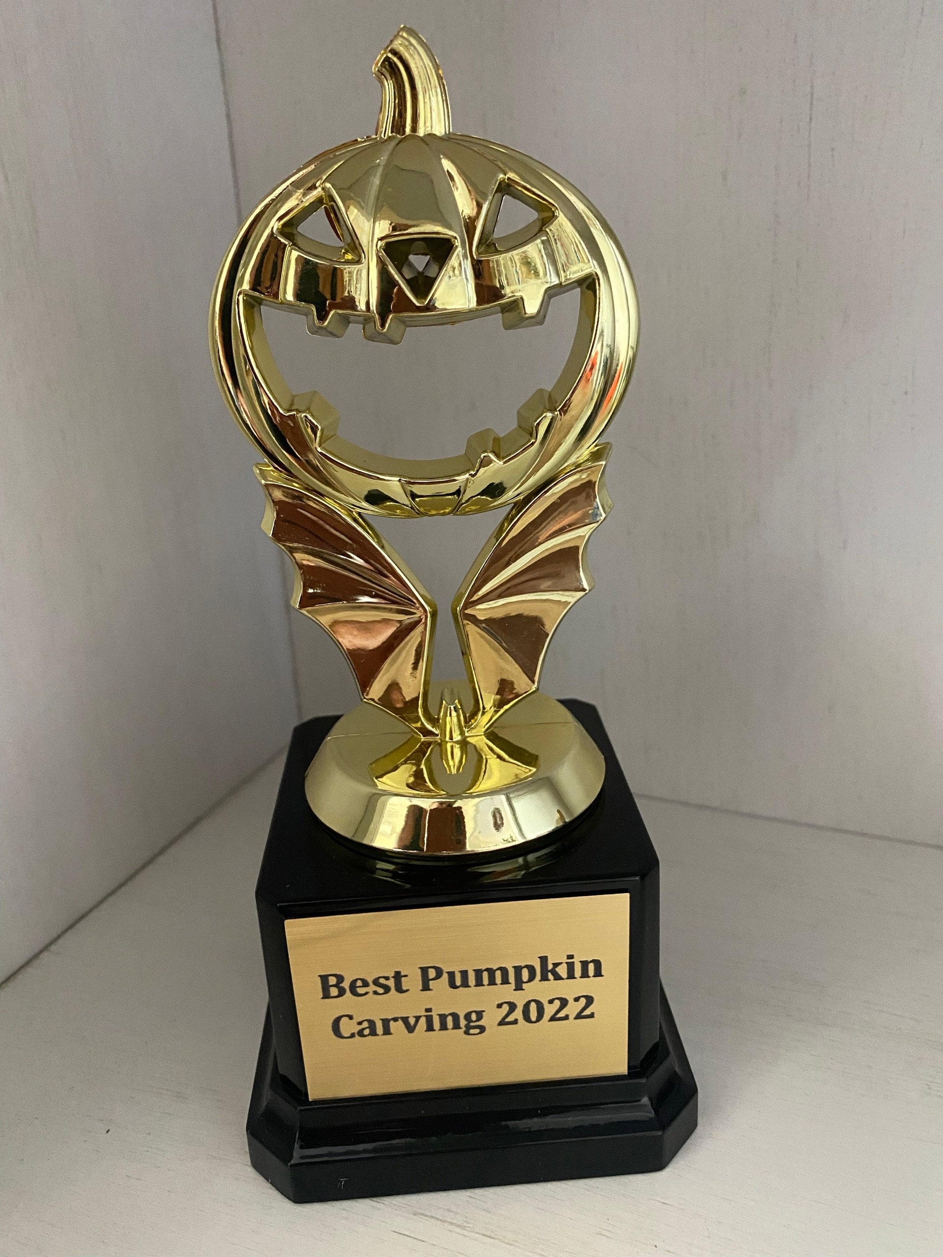 Halloween Trophy Costume Party Prize Free Engraving Halloween Party Favor
