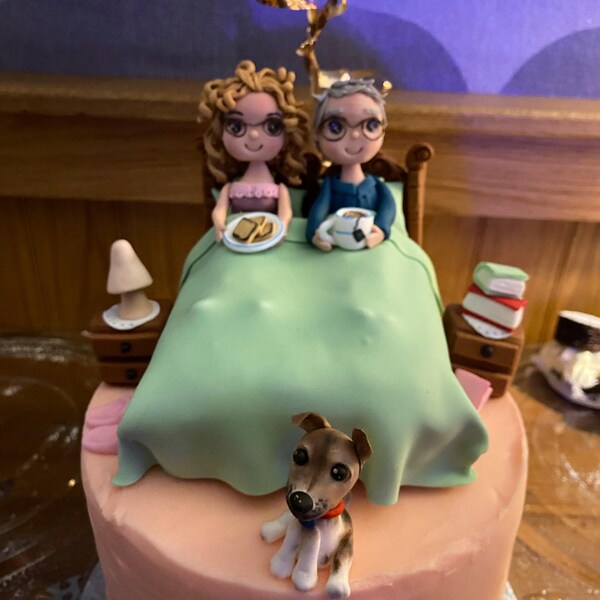 Edible Train Cake Topper With Carriageway [ Birthday Sugar Cake Topper ...