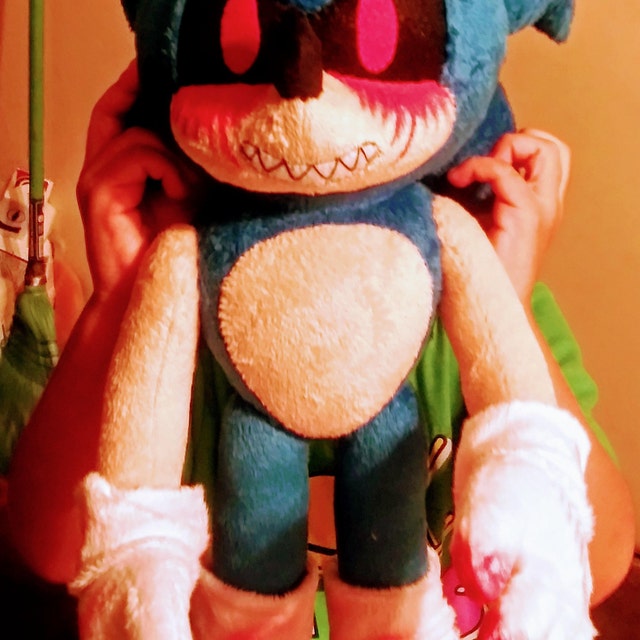 Сustom Plush Just Like Sonic E X E 2.0 Plush Toy 43 Cm Minky 