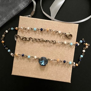 Swarovski three stone necklace Clearance