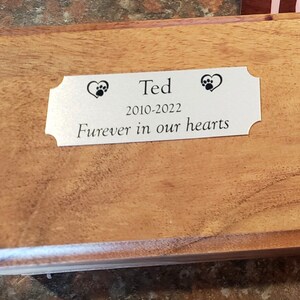 1x3 Custom Personalized Gold or Silver Aluminum - Etsy