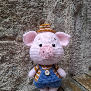 ごんちゃん様　立ち姿あみぐるみ5〜6㎝　豚 Amazon | ぶたさんのあみぐるみ キット 12色の中から1色 小 長さ約