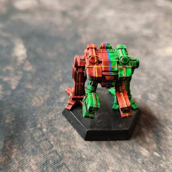 Caesar, Alternate Battletech Mechwarrior Miniature WITH BASE - Etsy