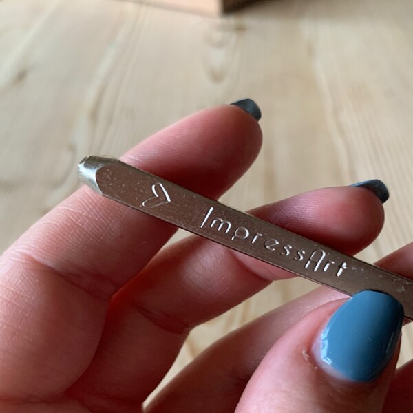 Metal Jewelry Hand Stamped Jewelry Kit ImpressArt Basic Hand