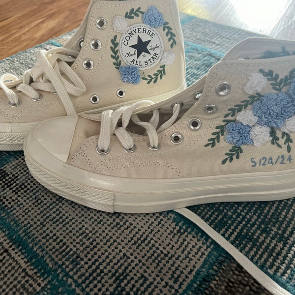 embroidered shoes wedding