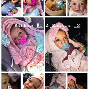 Saskia by Bonnie Brown, Custom Saskia, Toddler Reborn Doll