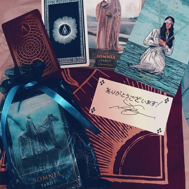 The Somnia Tarot Deck by Nicolas Bruno - 78 Card Series