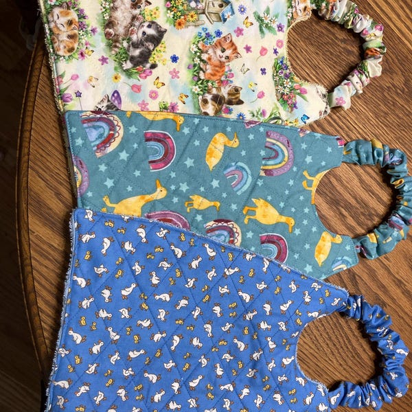 Bib Pattern With Video Tutorial Etsy