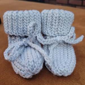 Crochet Baby Socks Pattern Beginner, Warm Winter Socks Newborn Baby ...