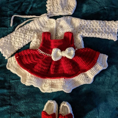 Crochet Baby Dress Pattern Almost Free Crochet Pattern - Etsy