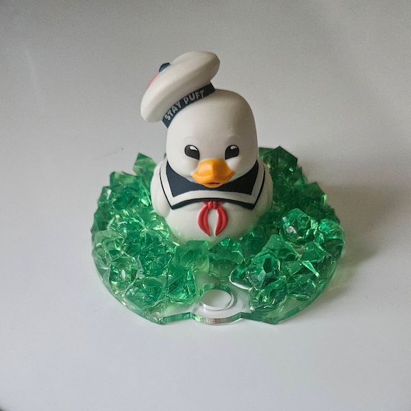 Blue Glitter Rubber Duck Topper - Etsy
