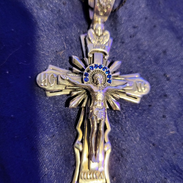 18K Gold-Plated 925 Sterling Silver Cross Ring