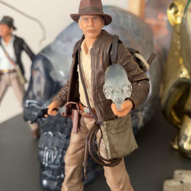 Indiana Jones Action Figure Crystal Skull 6in Scale Fits All