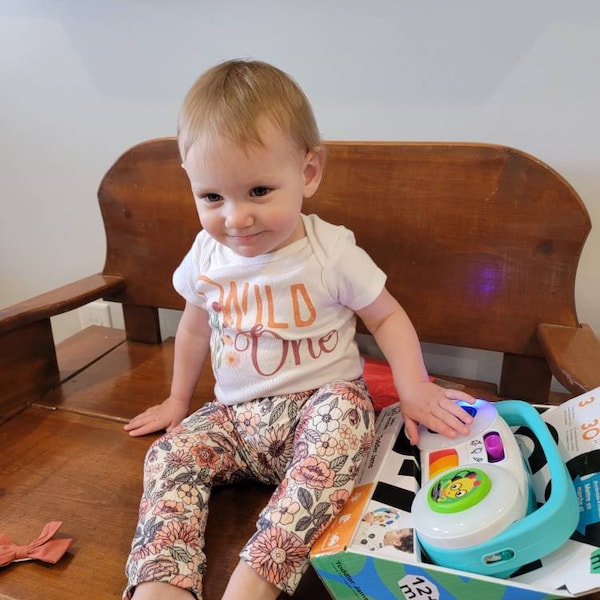 baby trees legging green