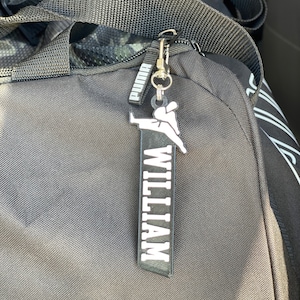 Ctom Martial Arts Decor,Acrylic Taekwondo Ornaments,Personalized Bag