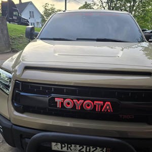 2014-2021 Toyota Tundra TRD Pro Grille Backlit Letters Kit (NEW COLOR!!)