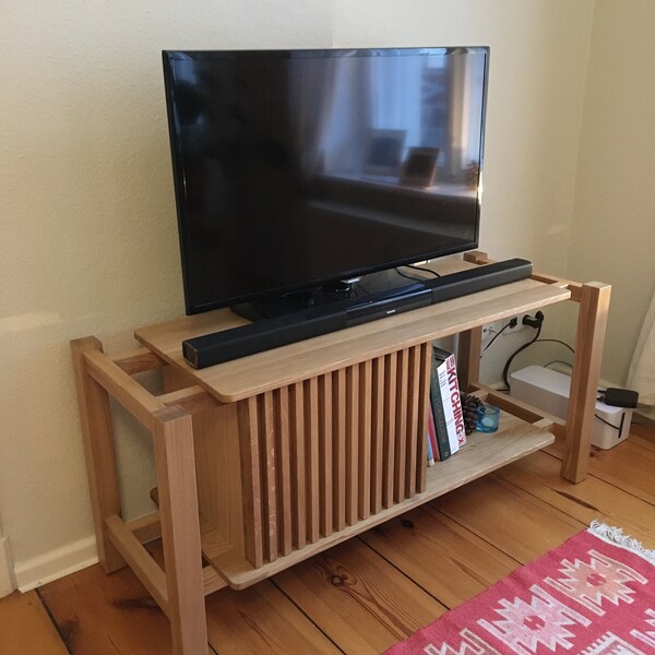 Hi-fi Audio Rack Hand Made of Solid Oak Wood for Hiend Audio Components ...