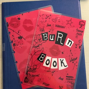 Burn Book Mean Girls Inspired *Thank U Next* Cover Set for use w/ Happy  Planner