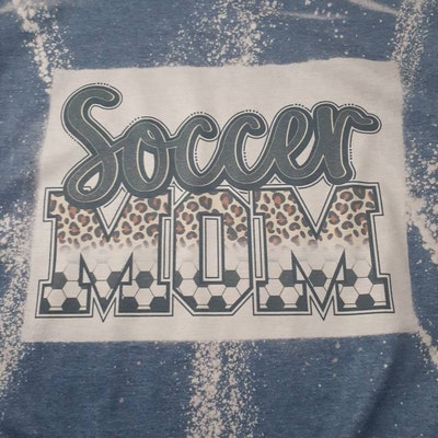 Soccer Mom PNG Image, Black Leopard Soccer Mom Design, Sublimation ...