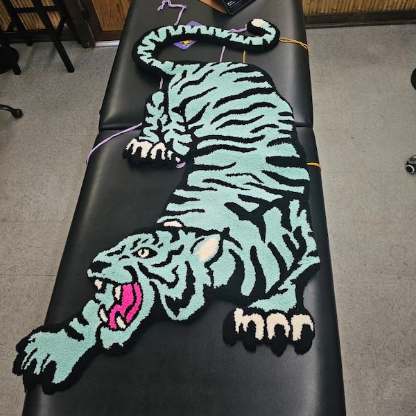 Tiger Rug Tufted Custom - Etsy