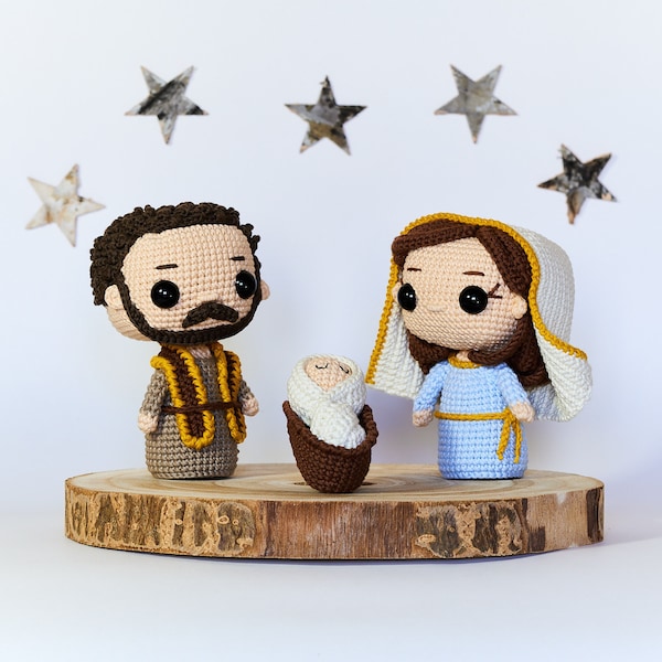 AMIGURUMI PATTERN Nativity Play Part 1 | Christmas Crochet Pattern ...