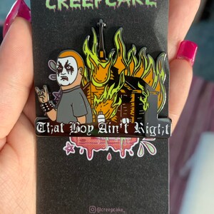 Black metal Bobby Hill 2 enamel pin King Of the Hill | Etsy
