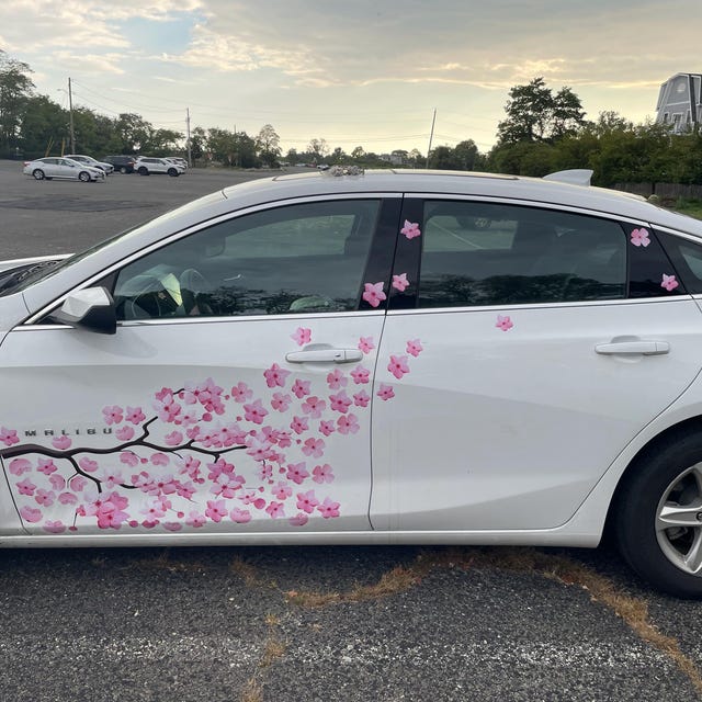 桜のビニールステッカー、桜のカーデカール、かわいいJDM痛車リバリー