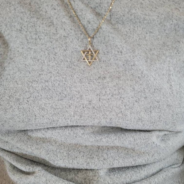 10K Gold Crucifix Cross Charm Pendant Mini Small Tiny