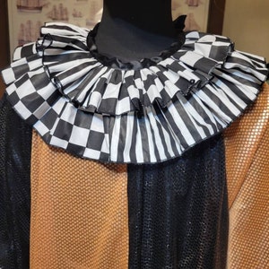 Custom Two Color Pointed Clown Collar Jester Neck Piece - Etsy