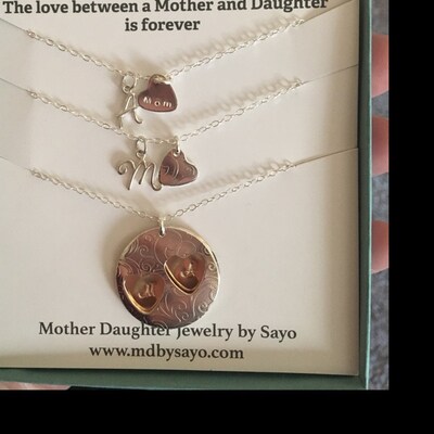 MZC Mother Daughter Charm - 'I Love You' Red Heart Infinity Bead For Bracelets, Copper, 5mm Hole - View #13