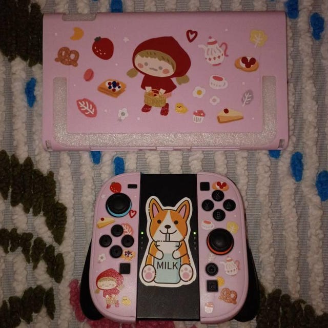 STARRY FOREST Little Red Riding Hood and Wolf Case for Nintendo