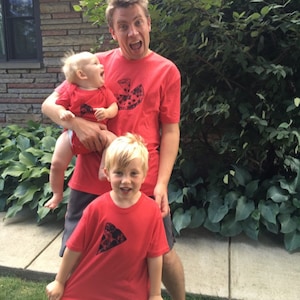 Matching Tees Father Son Shirts, Pizza T Shirts, Fathers Day Gift Idea ...