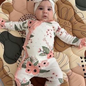 Doblar Ropa Mono Sin Mangas Para Bebé Algodón Suave Y Cómodo