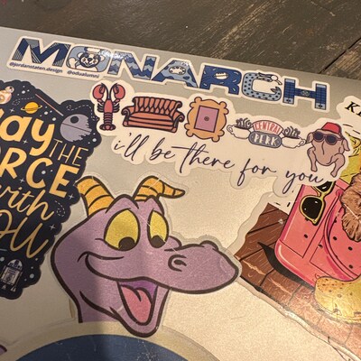 Squiddy Floral Letter P Sticker - 4" Rose Design Vinyl Decal