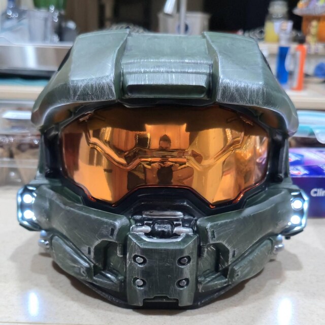 Halo 4/5 マスターチーフ着用可能ヘルメット 大人用サイズ スパルタン