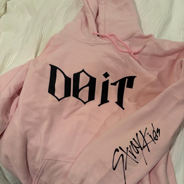 Do It Stray Kidsファンパーカー、ピンクのKポップファングッズ、SKZ