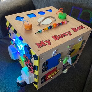 personalized busy box