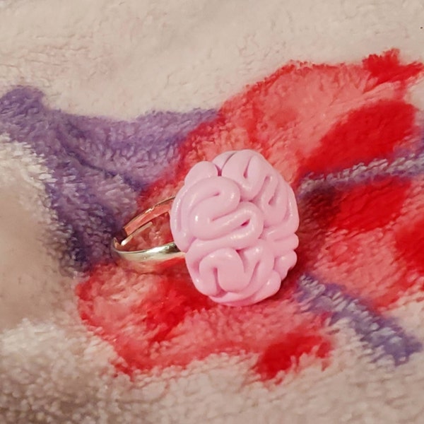 Creepy Brains Rings Pastel Goth Creepy Cute - Etsy