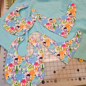 EASY Beginners Baby Bib and Burp Cloth Pattern DIY Tutorial How to ...