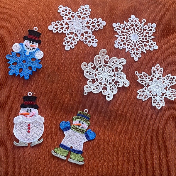 FSL Winter Snowflake Free Standing Lace Machine Embroidery Designs ...